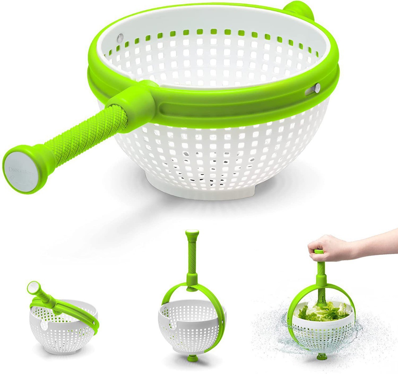 🔥HOT SALE - 50% OFF 🔥Kitchen Green Salad Spin Drainer-Festivesl