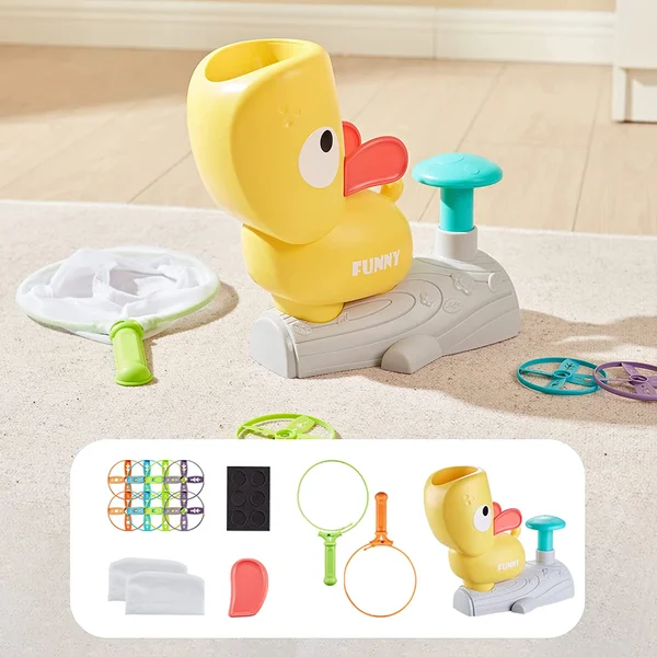 🎁🎁The Tall Challenge -Flying Discs Launcher for Kids-Festivesl