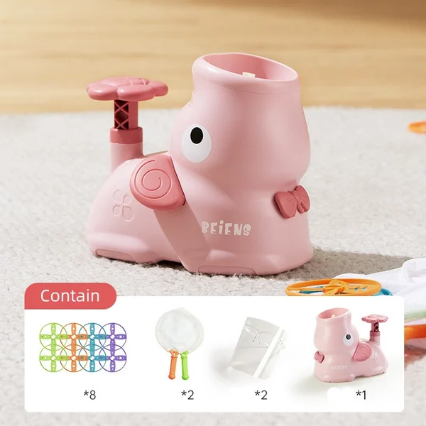 🎁🎁The Tall Challenge -Flying Discs Launcher for Kids-Festivesl