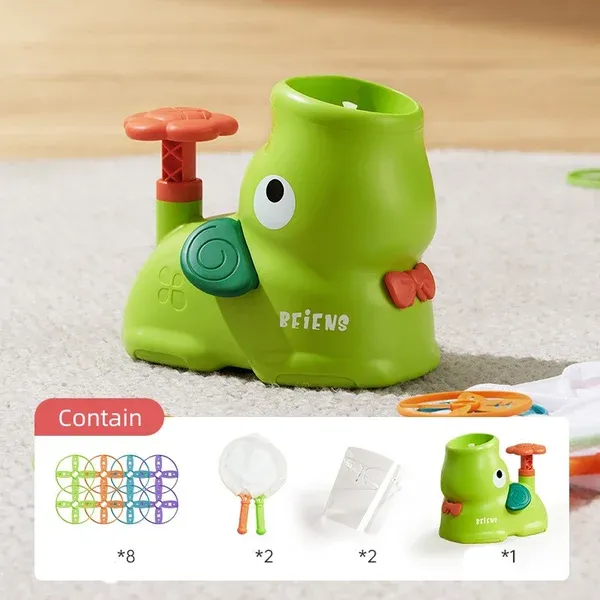 🎁🎁The Tall Challenge -Flying Discs Launcher for Kids-Festivesl