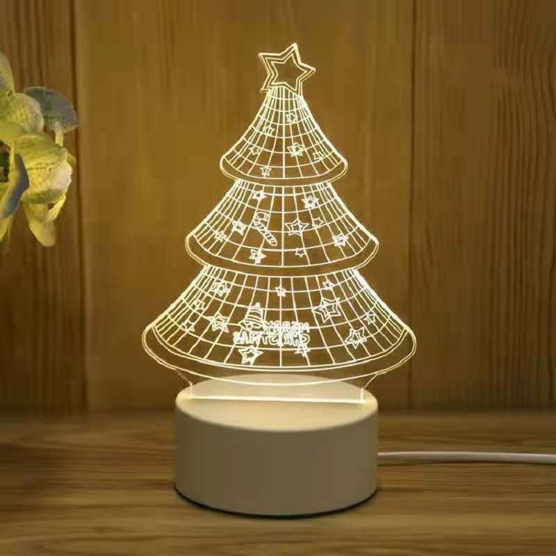 Children's gift lamp smart home eye protection 3D light-Festivesl