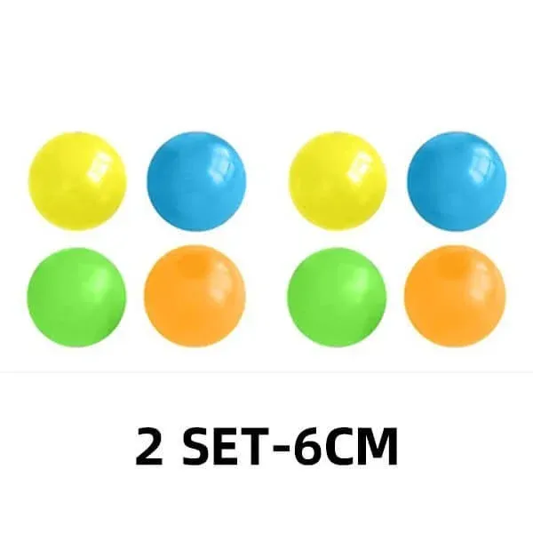 🔥HOT SALE NOW 49% OFF 🥳☄️Luminous Sticky Wall Ball Toy-Festivesl