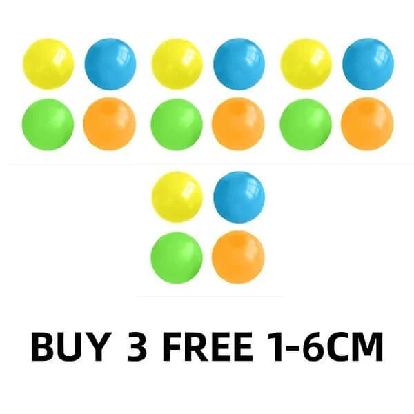 🔥HOT SALE NOW 49% OFF 🥳☄️Luminous Sticky Wall Ball Toy-Festivesl