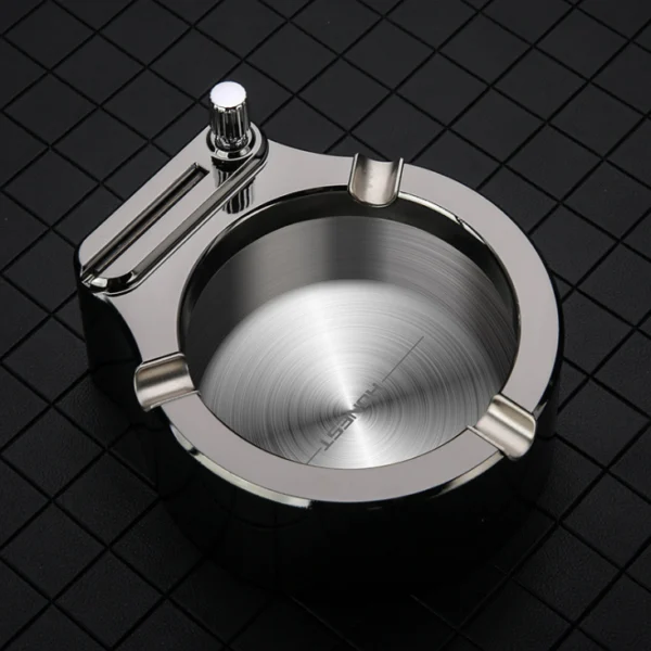 💥Retro Metal Ashtray Ten Thousand Match Lighter🔥-Festivesl