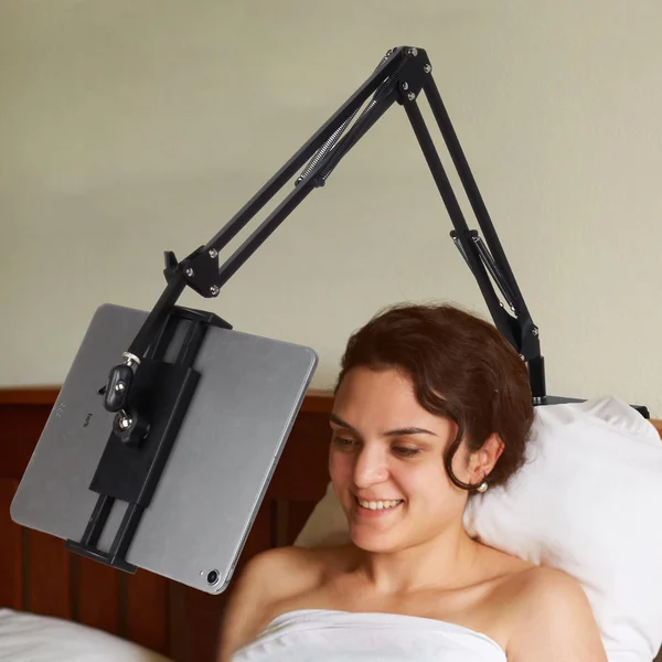 Hidden Bedside Phone Tablet Holder Retractable-Festivesl