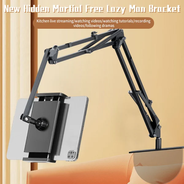 Hidden Bedside Phone Tablet Holder Retractable-Festivesl