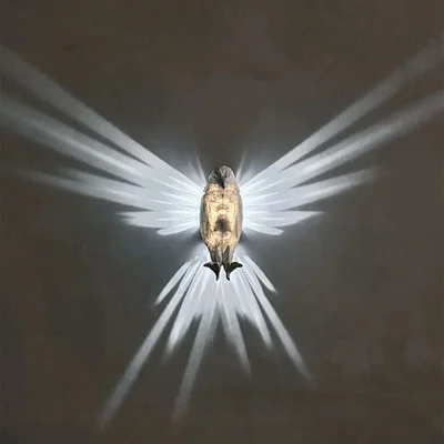 🔥 3D Animals LED Wall Light 🔥 Bald Eagle & Night Owl & Lion Head-Festivesl