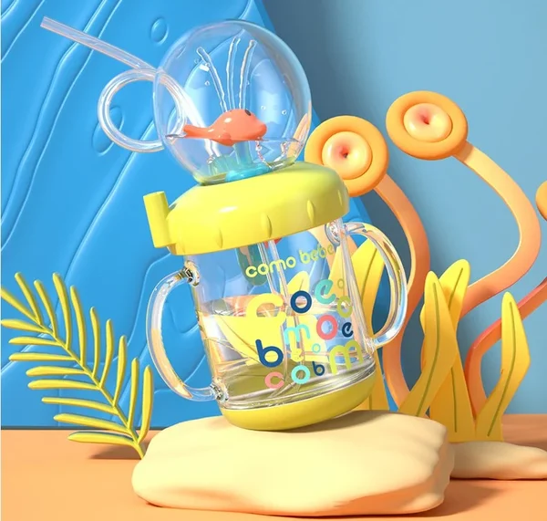 🔥Summer Super Sale 48% Off🔥BABY DRINKING CUP WITH WHALE SQUIRT🐳-Festivesl