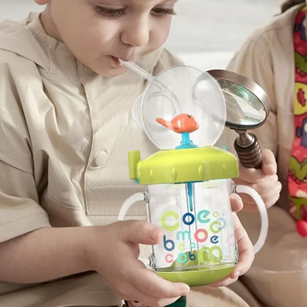 🔥Summer Super Sale 48% Off🔥BABY DRINKING CUP WITH WHALE SQUIRT🐳-Festivesl