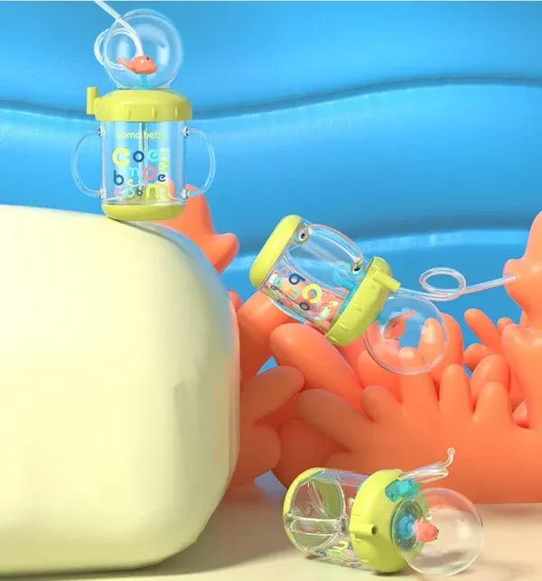 🔥Summer Super Sale 48% Off🔥BABY DRINKING CUP WITH WHALE SQUIRT🐳-Festivesl