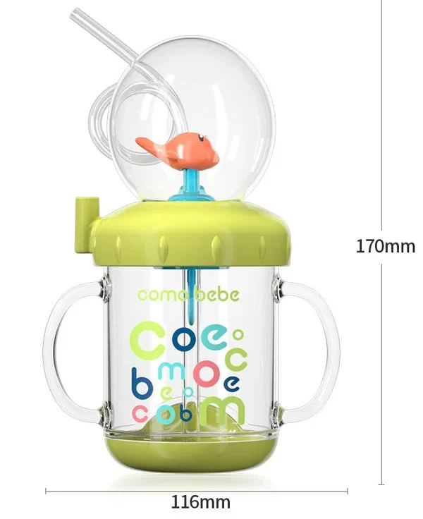 🔥Summer Super Sale 48% Off🔥BABY DRINKING CUP WITH WHALE SQUIRT🐳-Festivesl