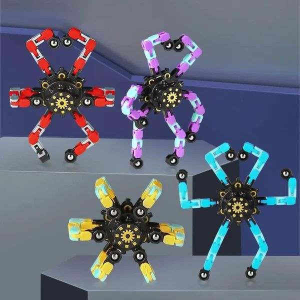 🔥Summer 2023 Hot Deals🔥 Transformable Fingertip Anxiety Stress Relief Toy-Festivesl