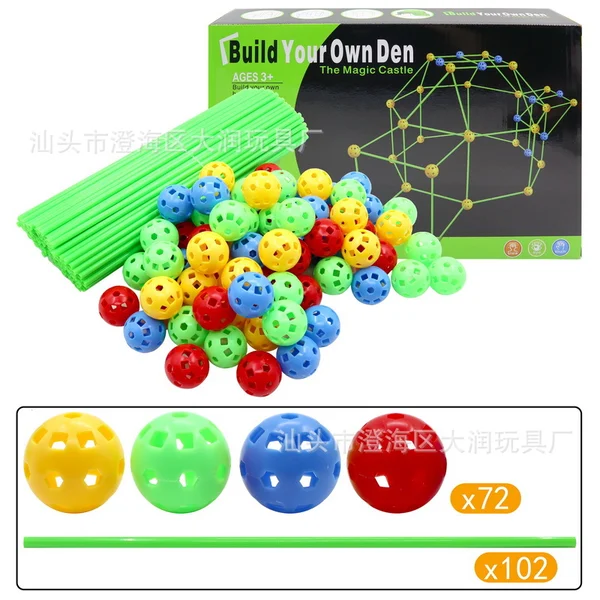 Magic Fort Building Kit-Festivesl