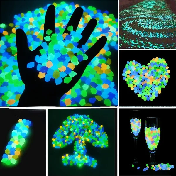 Glowing Garden Pebbles - Illuminate Your Outdoors with Enchanting Glow!-Festivesl