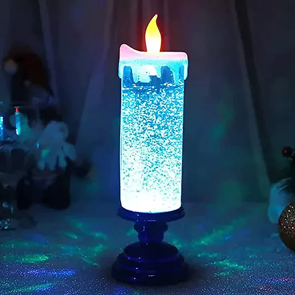 LED Christmas Candles With Pedestal-Festivesl