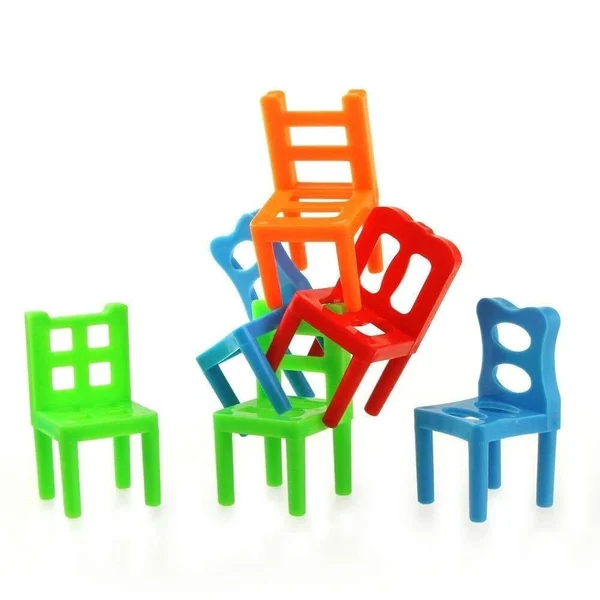 Christmas Hot Sale 48% OFF - Chairs Stacking Tower Balancing Game (18pcs)-Festivesl
