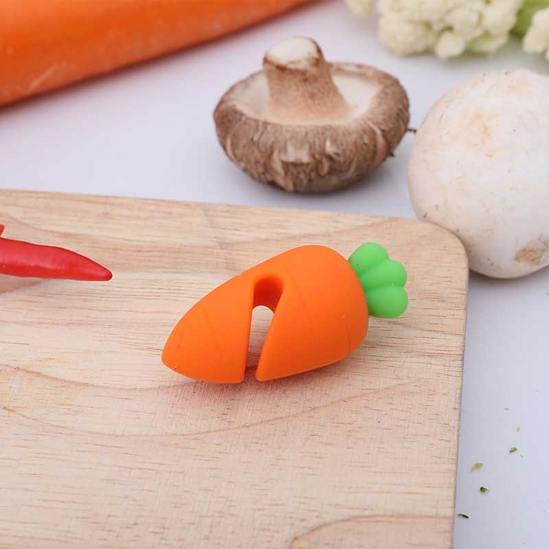 Carrot Shaped Spill-Proof Steam Releaser Pot Lid Holders-Festivesl