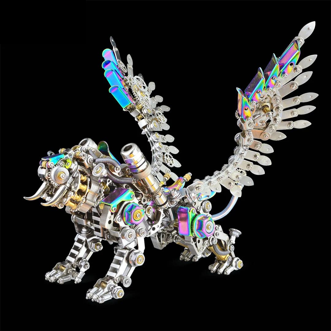 Bengal Tiger 3D Metal Assembly Model Kits 700+ Pieces Create an Animal Series-Festivesl