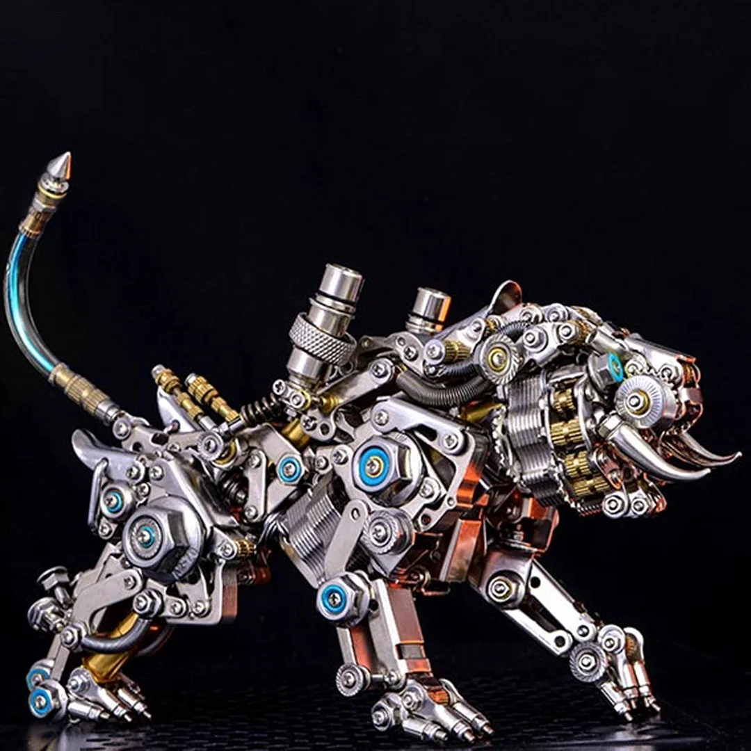 Bengal Tiger 3D Metal Assembly Model Kits 700+ Pieces Create an Animal Series-Festivesl