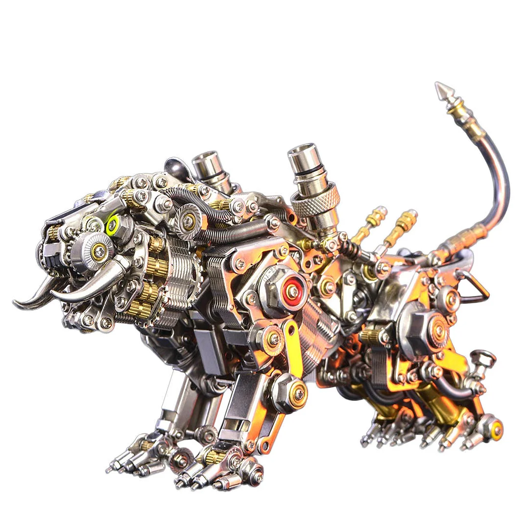 Bengal Tiger 3D Metal Assembly Model Kits 700+ Pieces Create an Animal Series-Festivesl