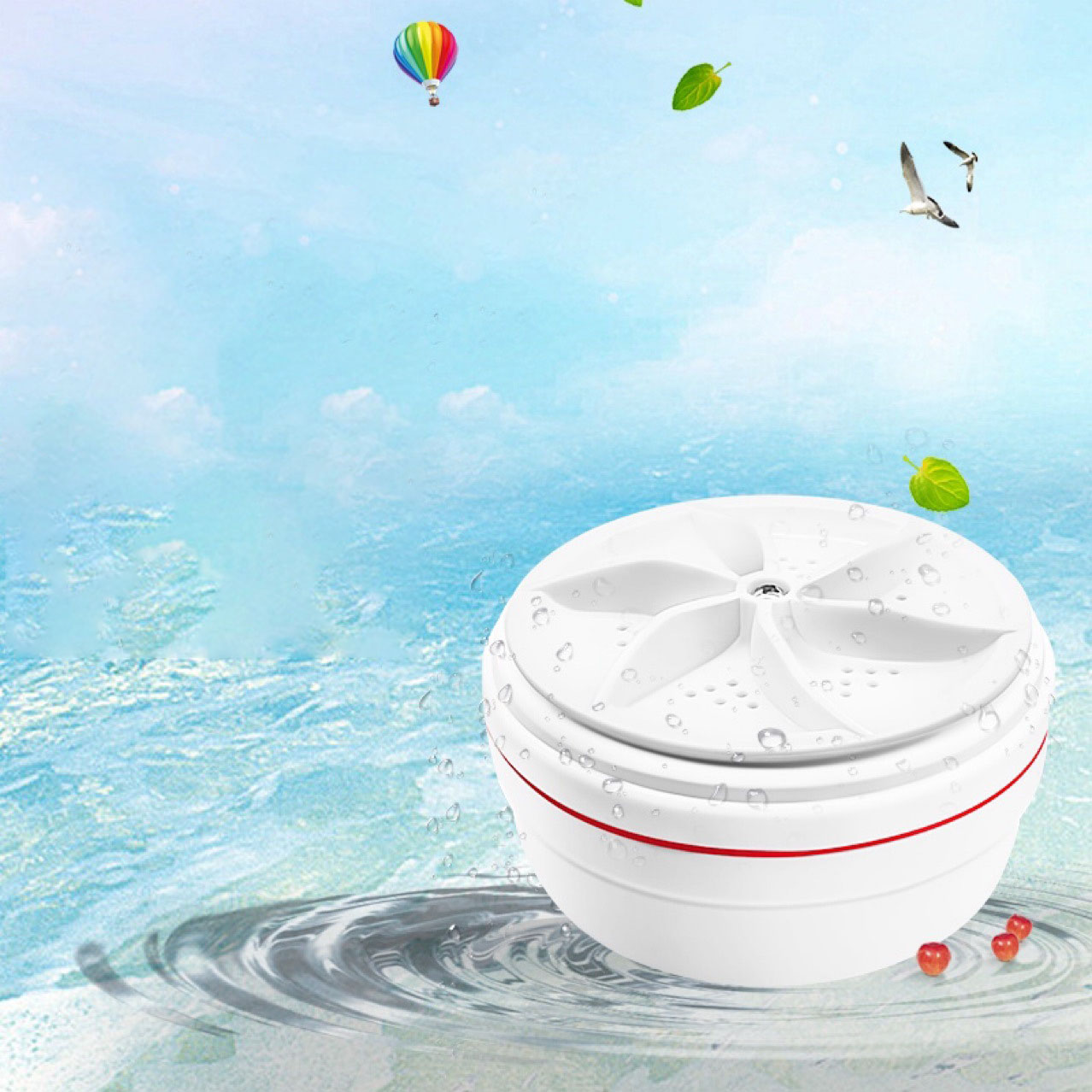 🔥Hot Sale - 50% OFF 🔥 - Mini Turbo Washer-Festivesl