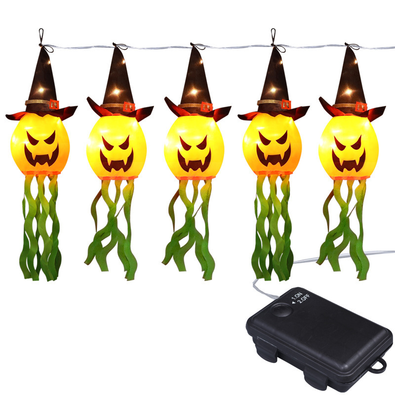 🔥HOT SALE - 49% OFF 🔥Halloween LED Wizard Pumpkin Lights-Festivesl