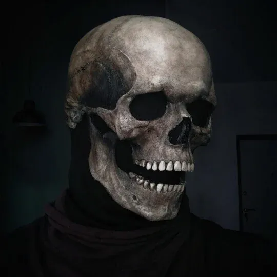 (🎃Halloween Early Sale-48% OFF) Full Head Skull Helmet(BUY 2 FREE SHIPPING NOW!)-Festivesl