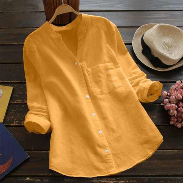 🔥Last Day Promotion -50% OFF🔥Japanese Style Handmade Linen Cotton Casual Loose Shirt-Buy 2 Free Shipping-Festivesl