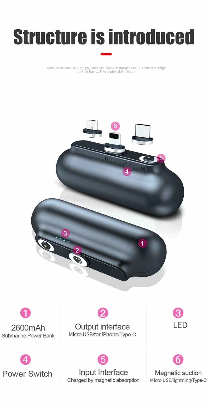 Portable 3 in 1 Power Bank-Festivesl