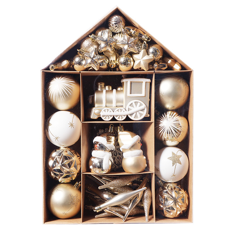 🔥Christmas Gifts 49% OFF🎁christmas70 House Painted Christmas Plating Gift Pack-Festivesl