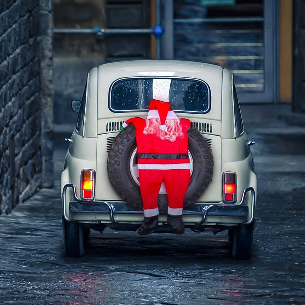 🔥Christmas warm up 🔥🎅 Santa Claus ornaments (🎁 Windows and doors car ornaments​​)-Festivesl