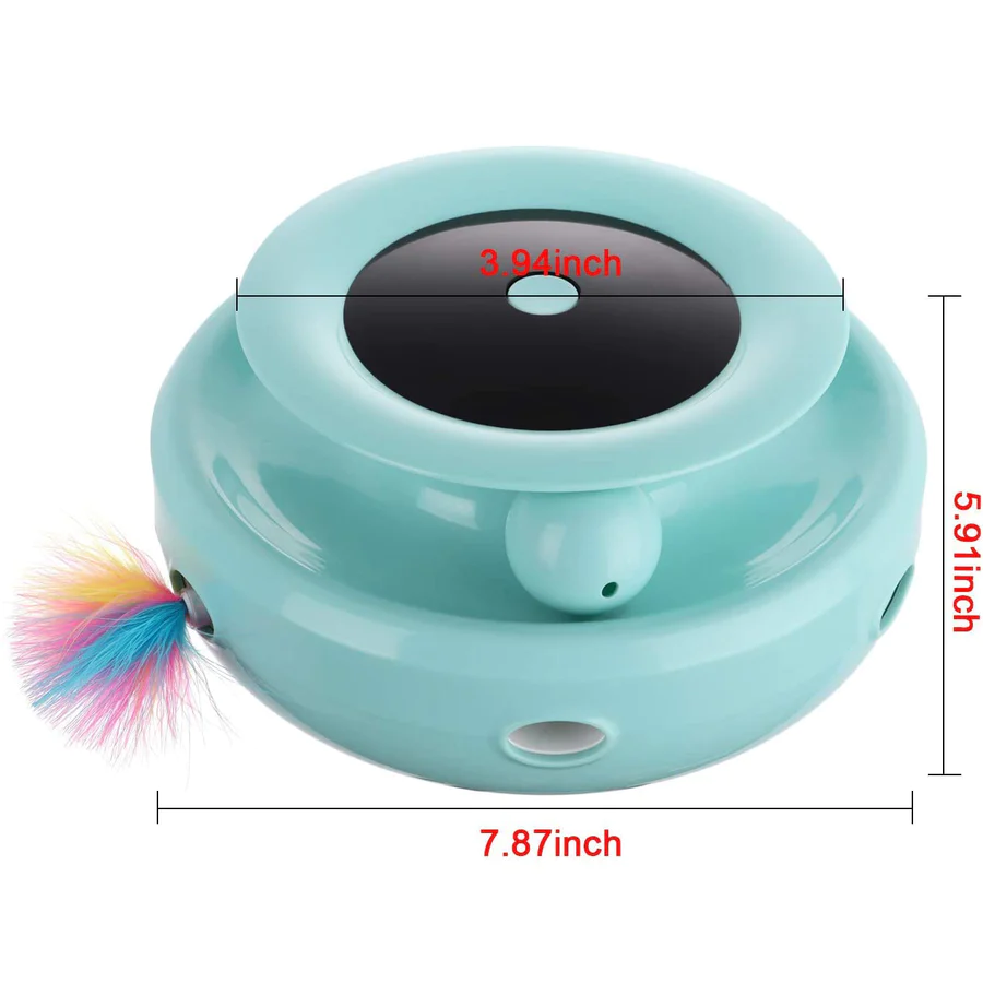 NEW! Electronic Catnip Track Cat Toy-Festivesl