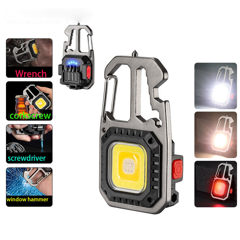 🔥HOT SALE - 50% OFF 🔥 Super Small Mini LED Lighted Flashlight Keychain-Festivesl