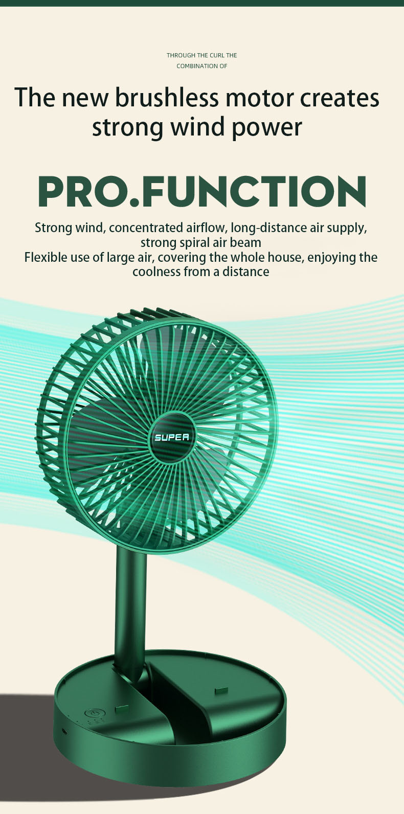 🔥HOT SALE - 50% OFF 🔥New retractable storage fan-Festivesl