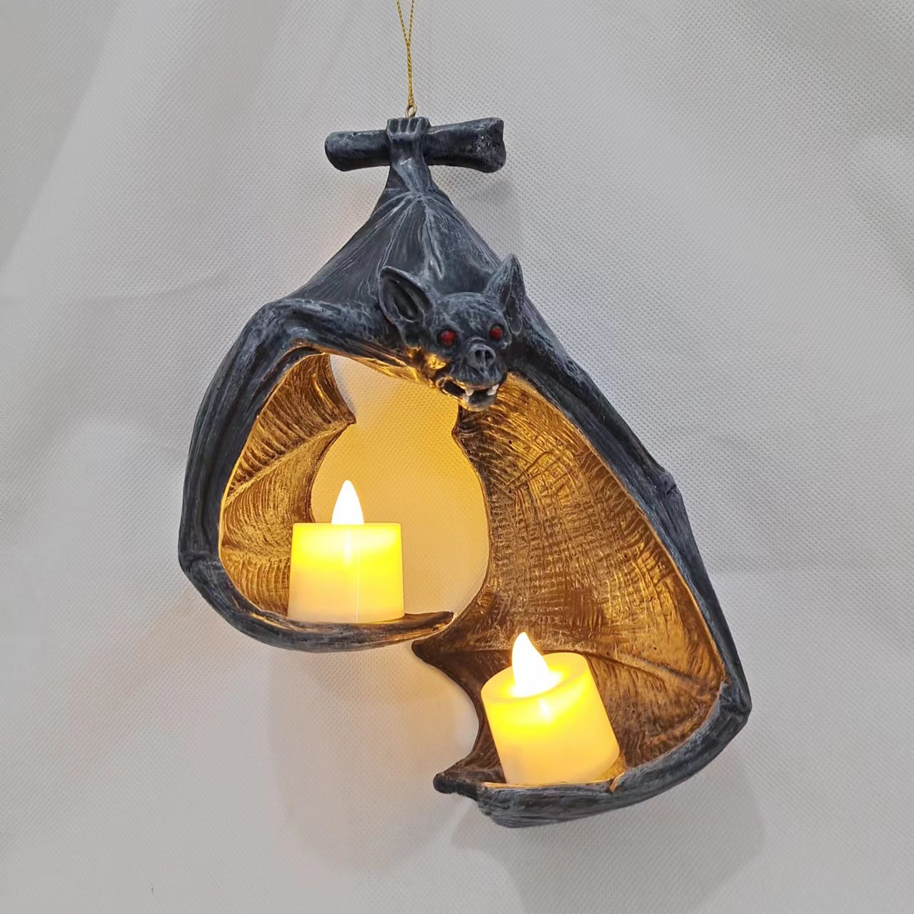 🔥HOT SALE - 49% OFF 🔥Halloween LED Bat Wall Candle Holder (Free Shipping for 2 or More)-Festivesl