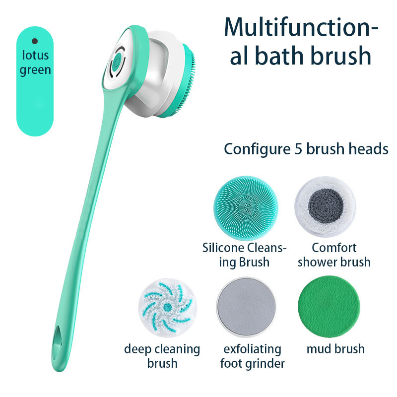 🔥HOT SALE - 50% OFF 🔥New Multifunctional Waterproof Electric Bath Brush-Festivesl