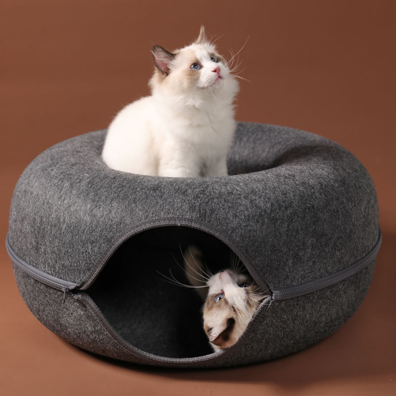 🔥Last Day Promotion -50% OFF🔥MeowMaze Tunnel Bed-Festivesl