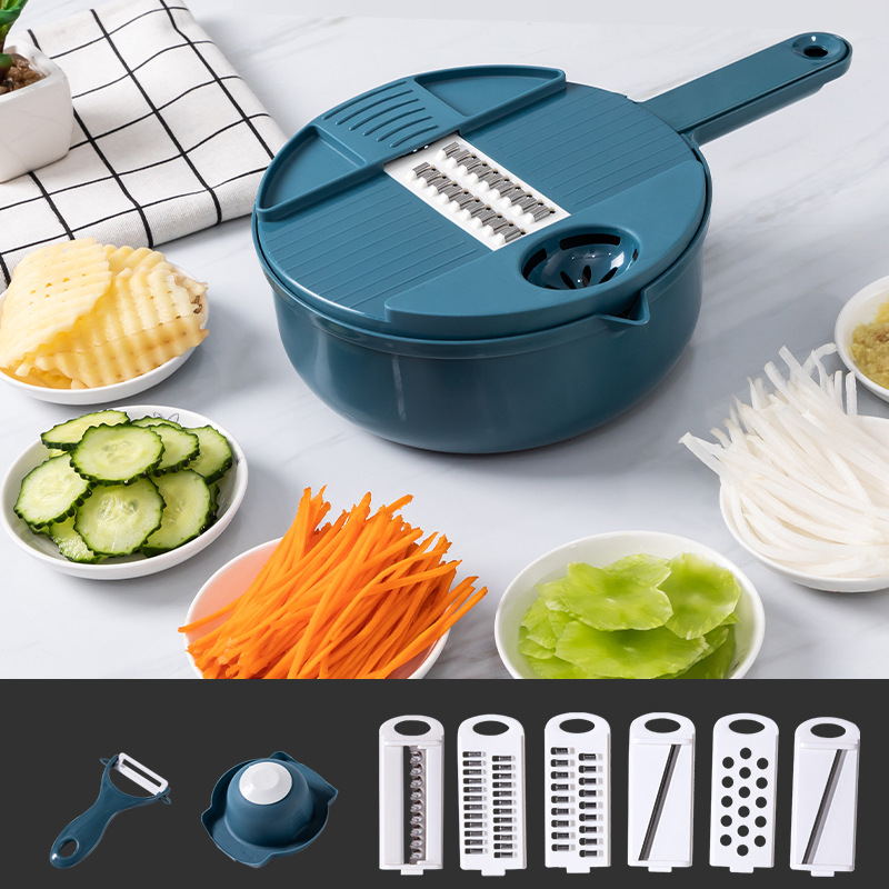 👩‍🍳Hot Sale ✨12-IN-1 Multi-Function Food Chopper-Festivesl