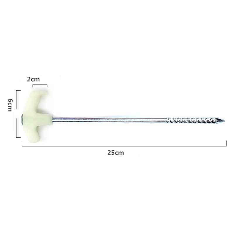 25cm Luminous Nail Camping TentOutdoor Camping Heavy Luminous Nails-Festivesl