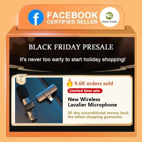 🔥LAST DAY 48% OFF🔥New Wireless Lavalier Microphone-Festivesl
