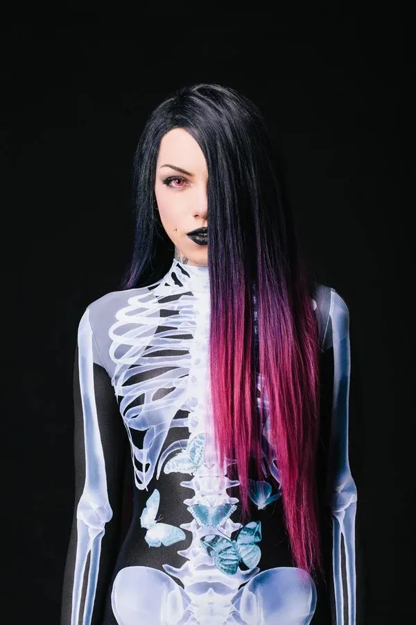 🎃Halloween Sale-SexySkull Bodysuit🔥Free $5.99 shipping when you buy 2-Festivesl