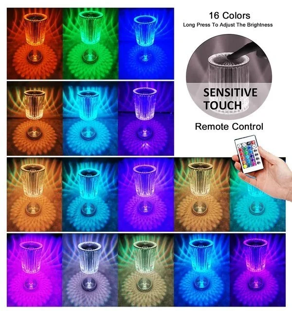 (🔥Summer Hot Sale 48% OFF) Touching Control Gatsby Crystal Lamp - BUY 2 FREE SHIPPING-Festivesl
