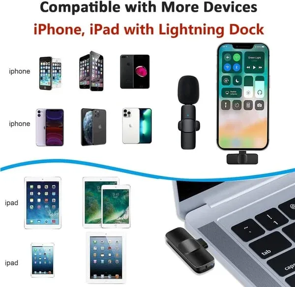 🔥LAST DAY 48% OFF🔥New Wireless Lavalier Microphone-Festivesl