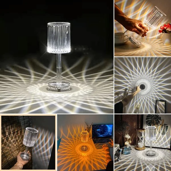 (🔥Summer Hot Sale 48% OFF) Touching Control Gatsby Crystal Lamp - BUY 2 FREE SHIPPING-Festivesl