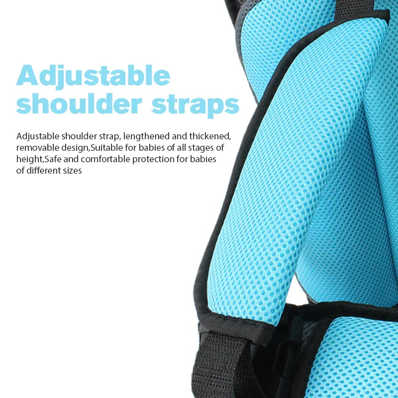 Auto Child Safety Seat Simple Car Portable Seat Belt-Festivesl