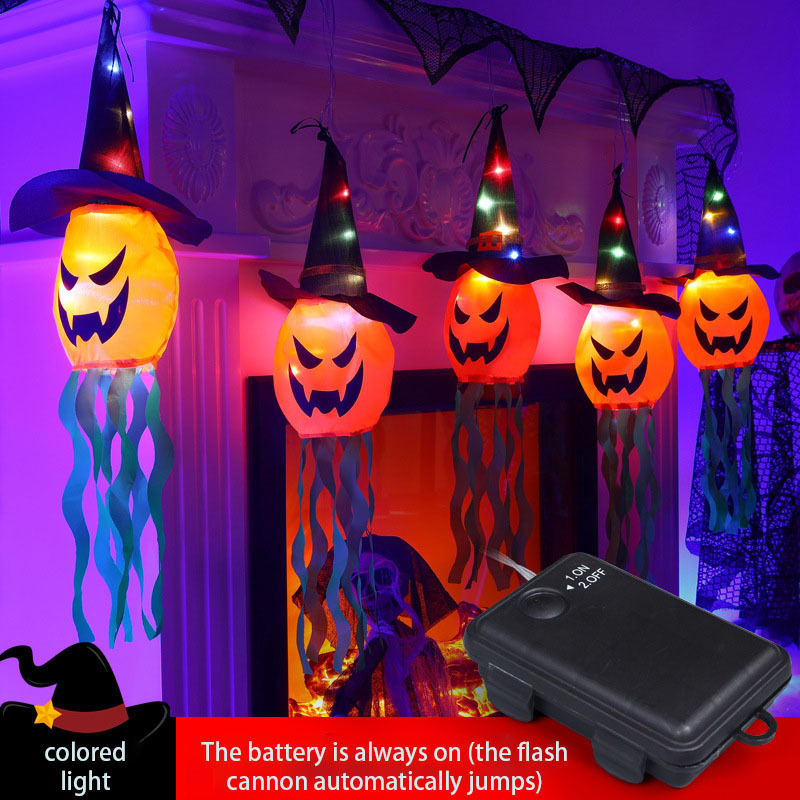 🔥HOT SALE - 49% OFF 🔥Halloween LED Wizard Pumpkin Lights-Festivesl