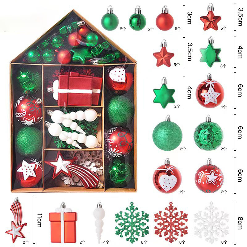 🔥Christmas Gifts 49% OFF🎁christmas70 House Painted Christmas Plating Gift Pack-Festivesl