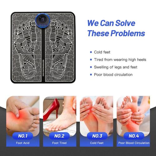 🔥Last Day Promotion -50% OFF🔥Electric EMS Foot Massager: Healing Therapy Care-Festivesl