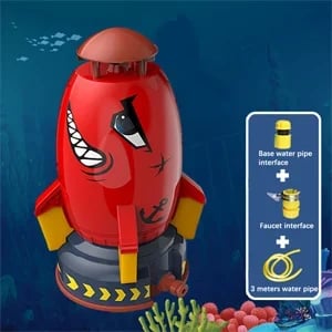 rocket water toy