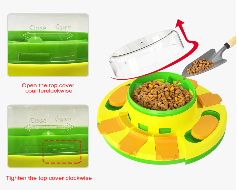 🔥HOT SALES🔥Wisdom Dog Toys Slow Leakage Feeding Training-Festivesl